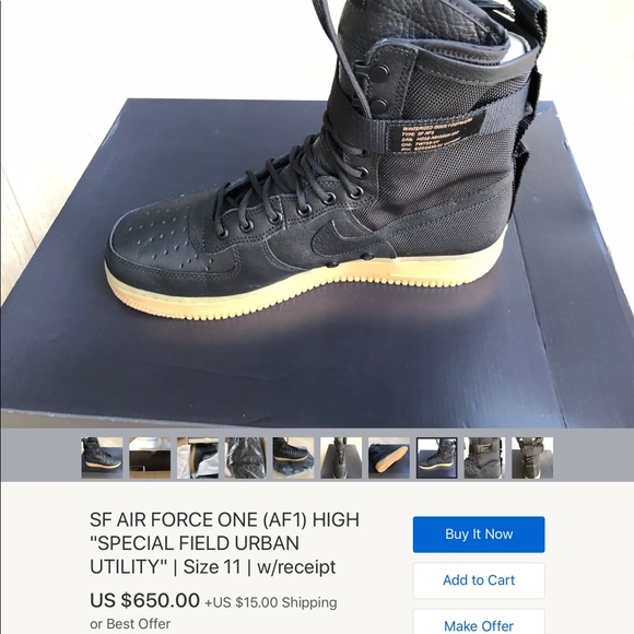 air force 1 utility black friday